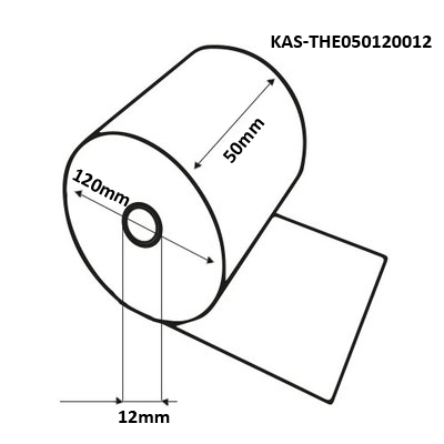 Thermorol 50x120x12mm 180mtr Thermisch - 24 stuks