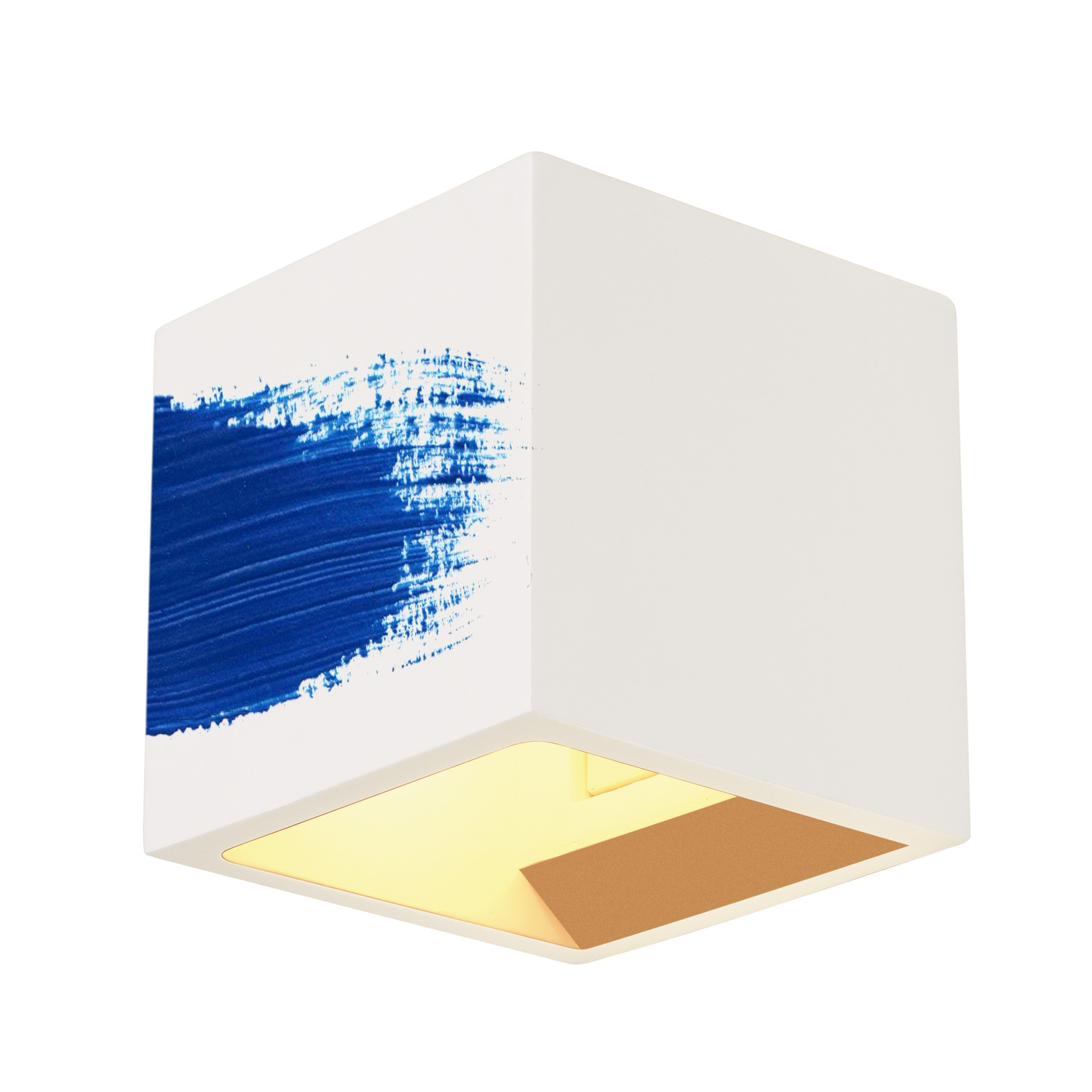 PLASTRA CUBE wit 1xG9