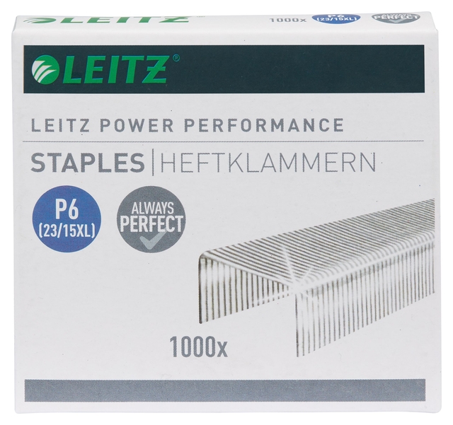 Nieten Leitz P6 23/15XL 1000 stuks