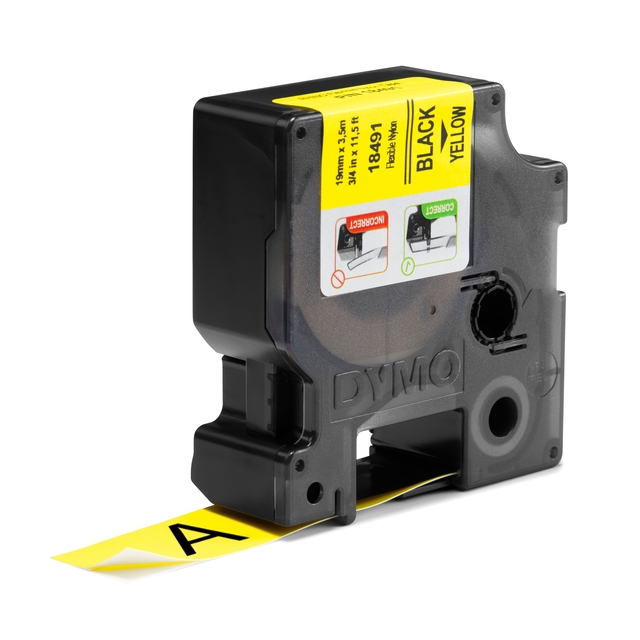 labels, tape, printing, labeler, yellow