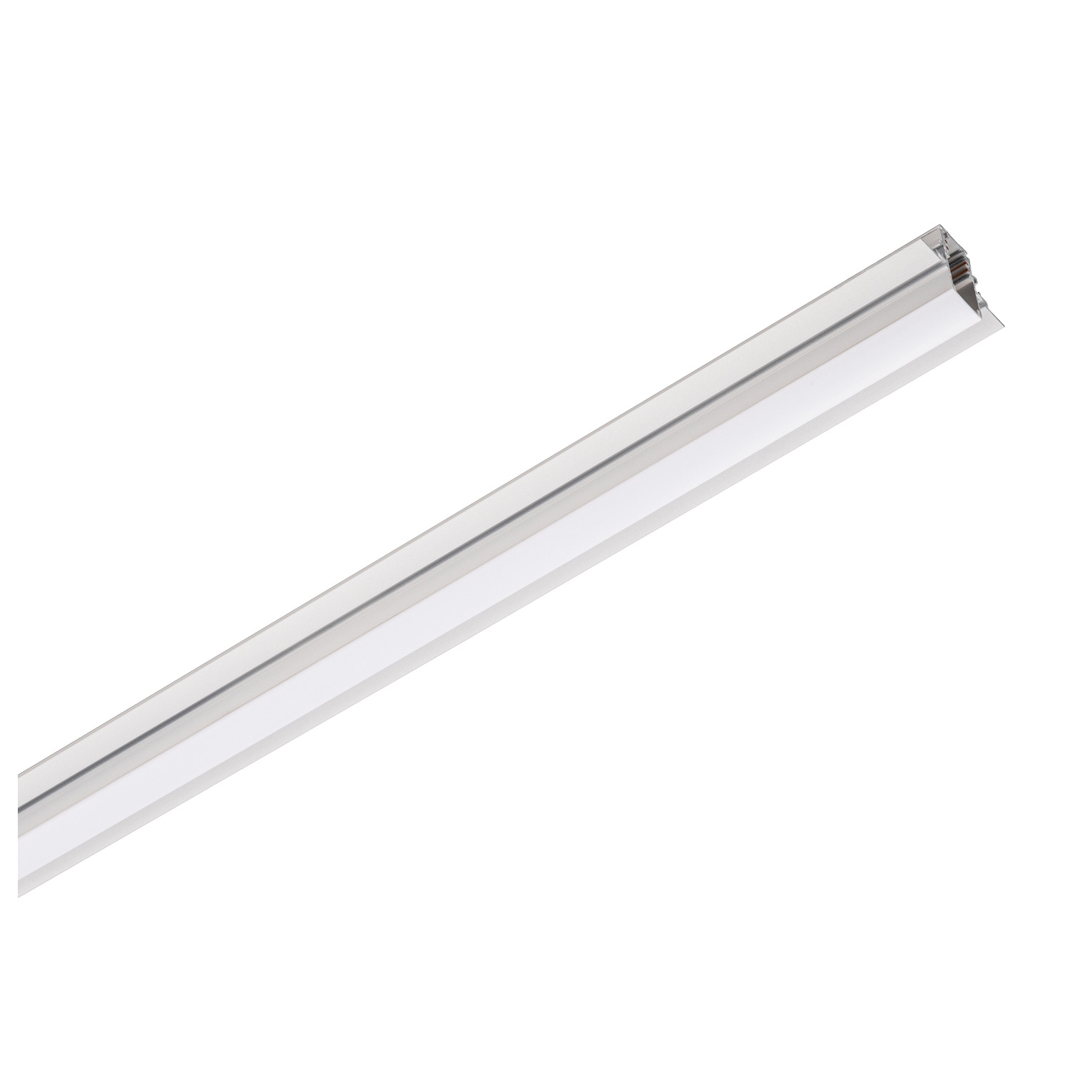 2m inbouwrail, 48V TRACK, wit, DALI