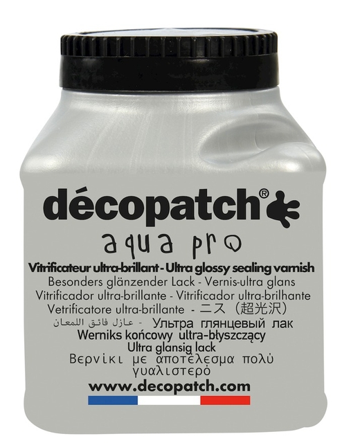 aqua pro, glossy varnish, vinifacateur, sealant, brush-on