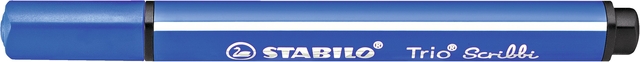 Viltstift STABILO Trio Scribbi 368/8 assorti etui à 8 stuks