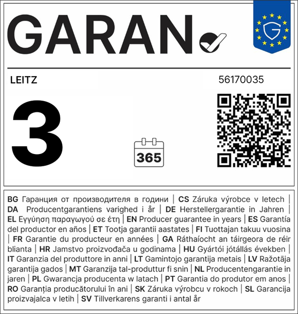 ticket, garantie, 3 jaar, 365 dagen, barcode