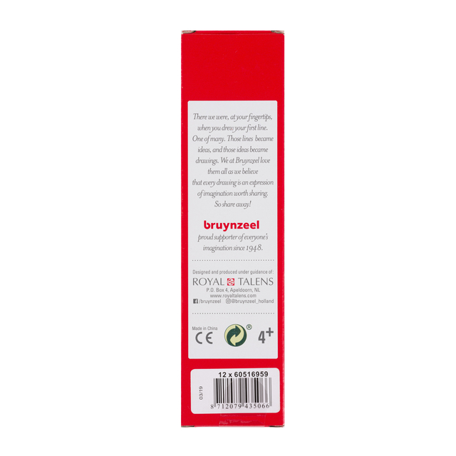 red box, verpakking, streepjescode, 4+, made in china