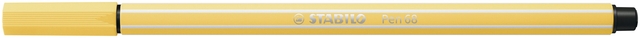 Viltstift STABILO Pen 68/23 medium lichtgeel