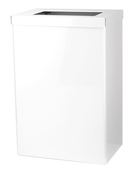 Santral Afvalbak open RVS Wit EBU18P 22ltr