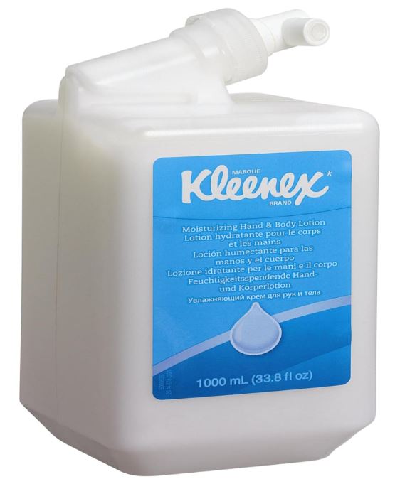 Kleenex Hydraterende Hand en Bodylotion doos 6x1 liter