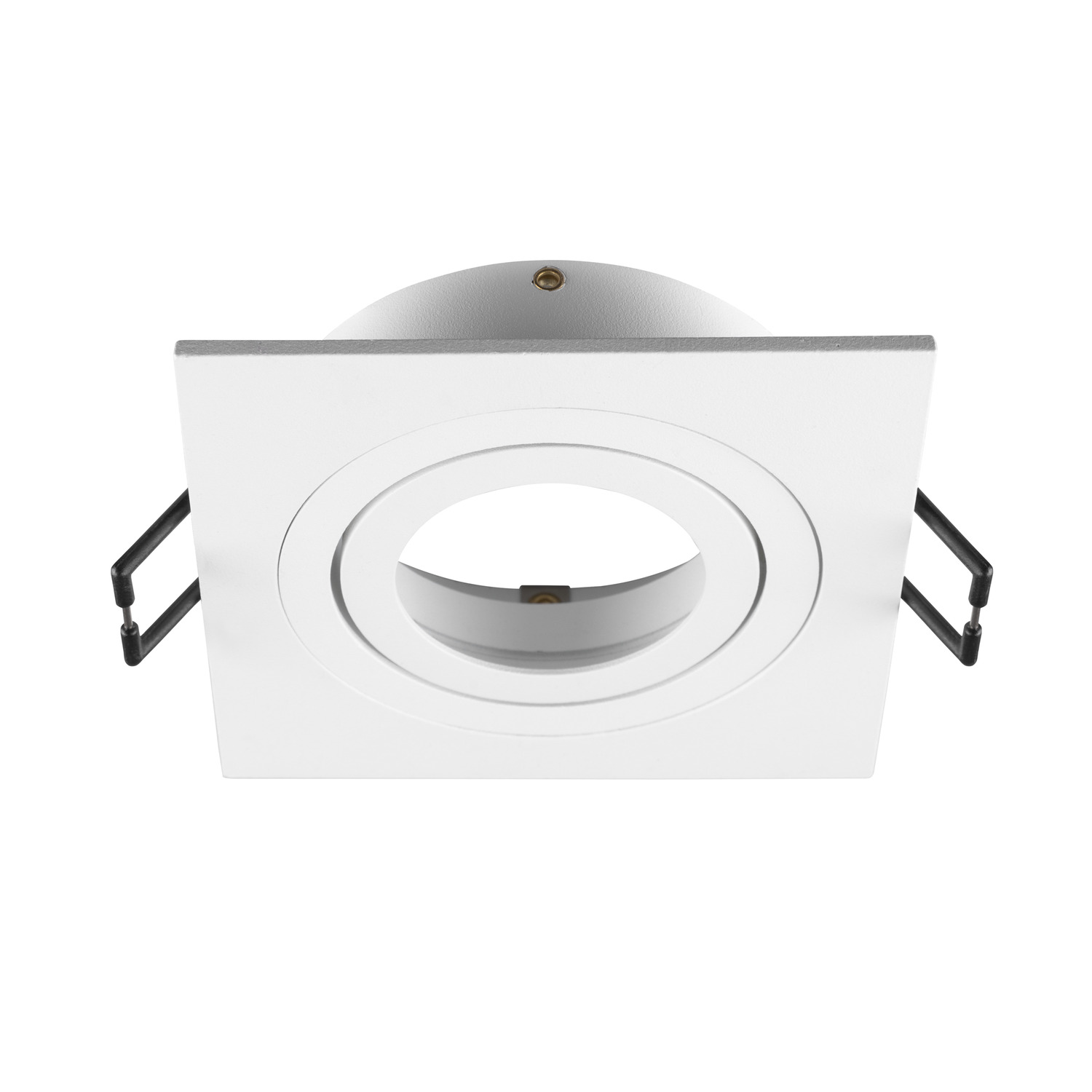 NEW TRIA 75 inbouwring vierkant wit