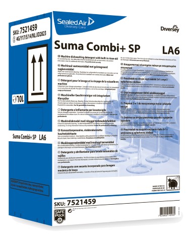 Diversey Suma Combimet LA6 Vaatwasmiddel 10 liter