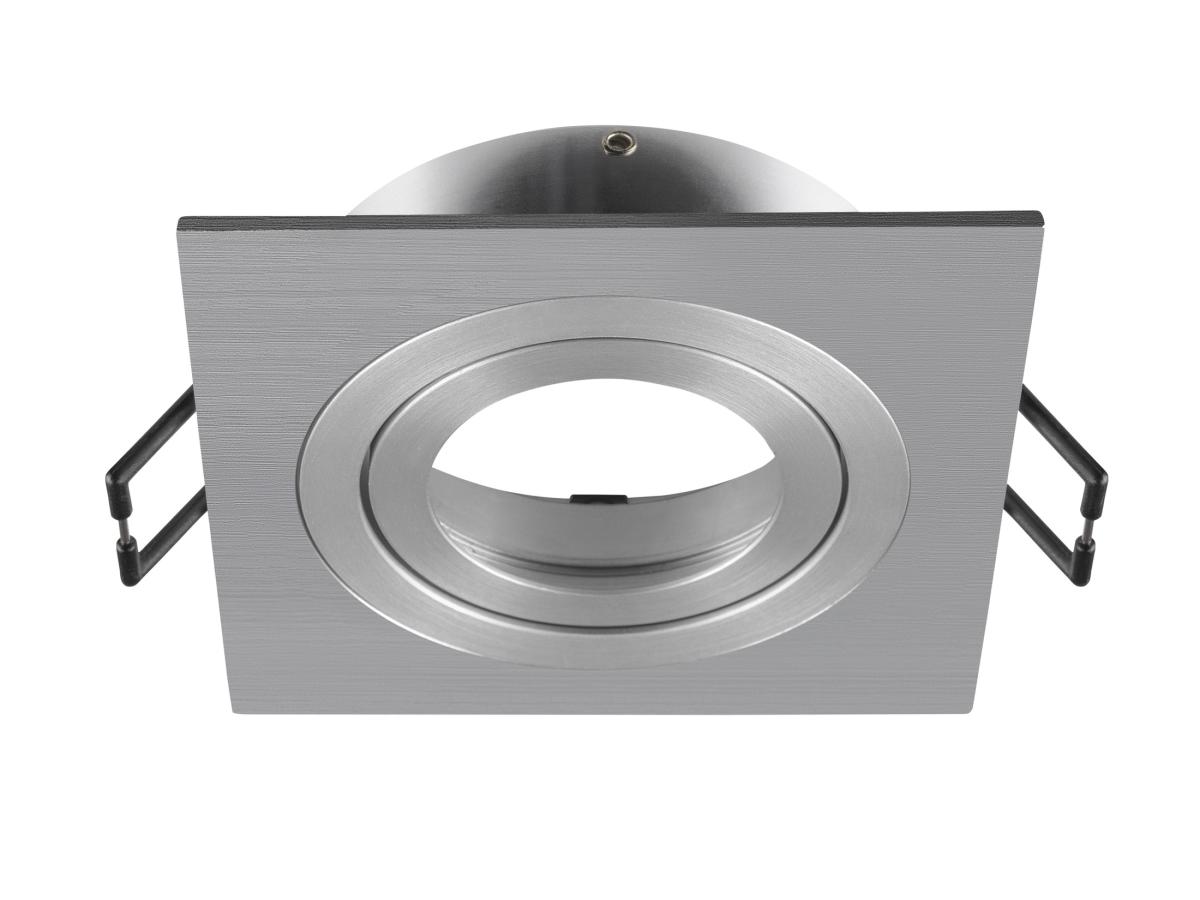 inbouwspot, keerlicht, downlight, natuurstaal, rond gat