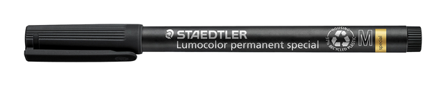 Viltstift Staedtler Lumocolor 319 special permanent M zwart