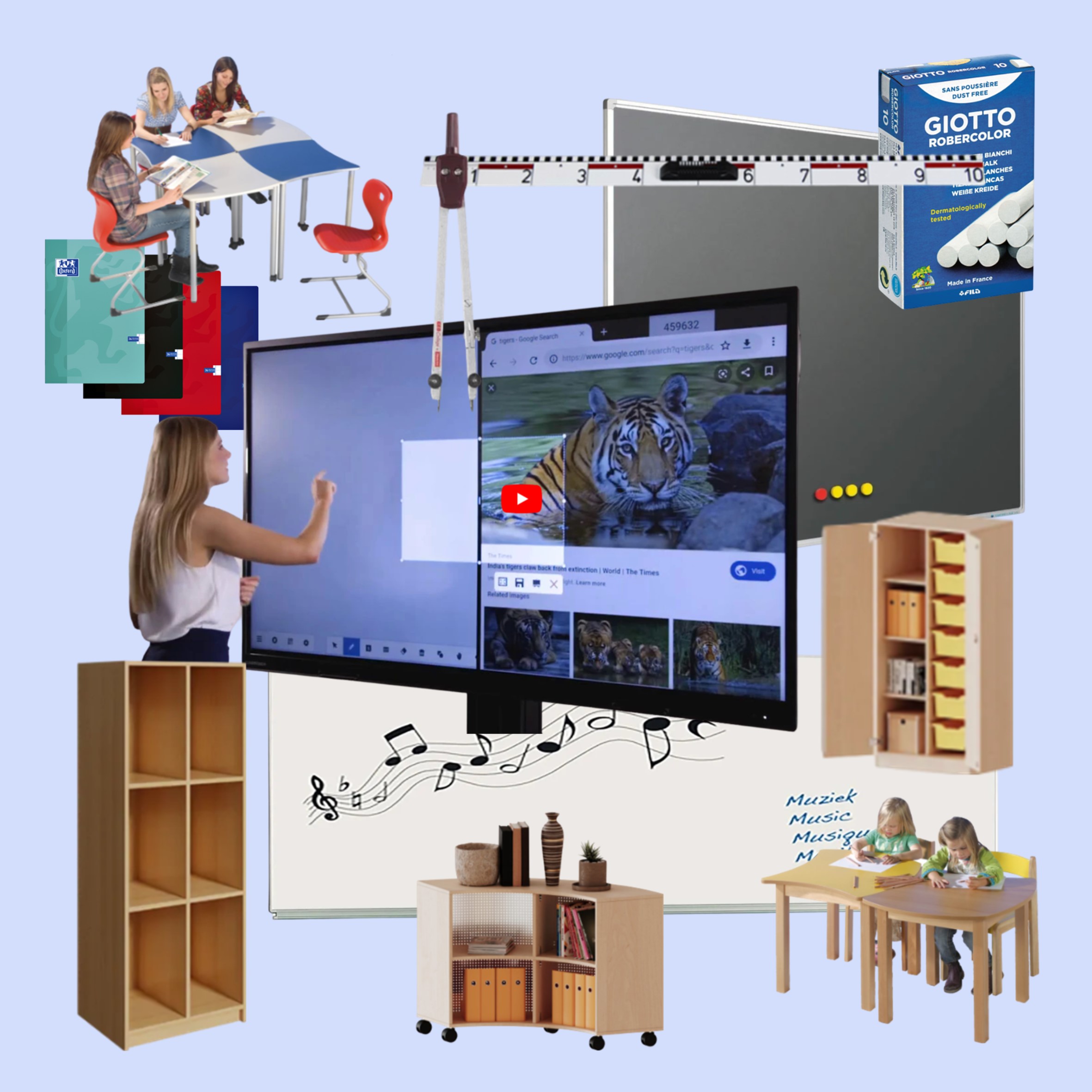 ITC Furniture is óók partner in educatieve benodigdheden ITC Furniture is óók partner in educatieve benodigdheden