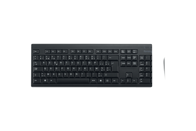 zwart toetsenbord, AZERTY-indeling, numeriek toetsenblok, volledig toetsenbord