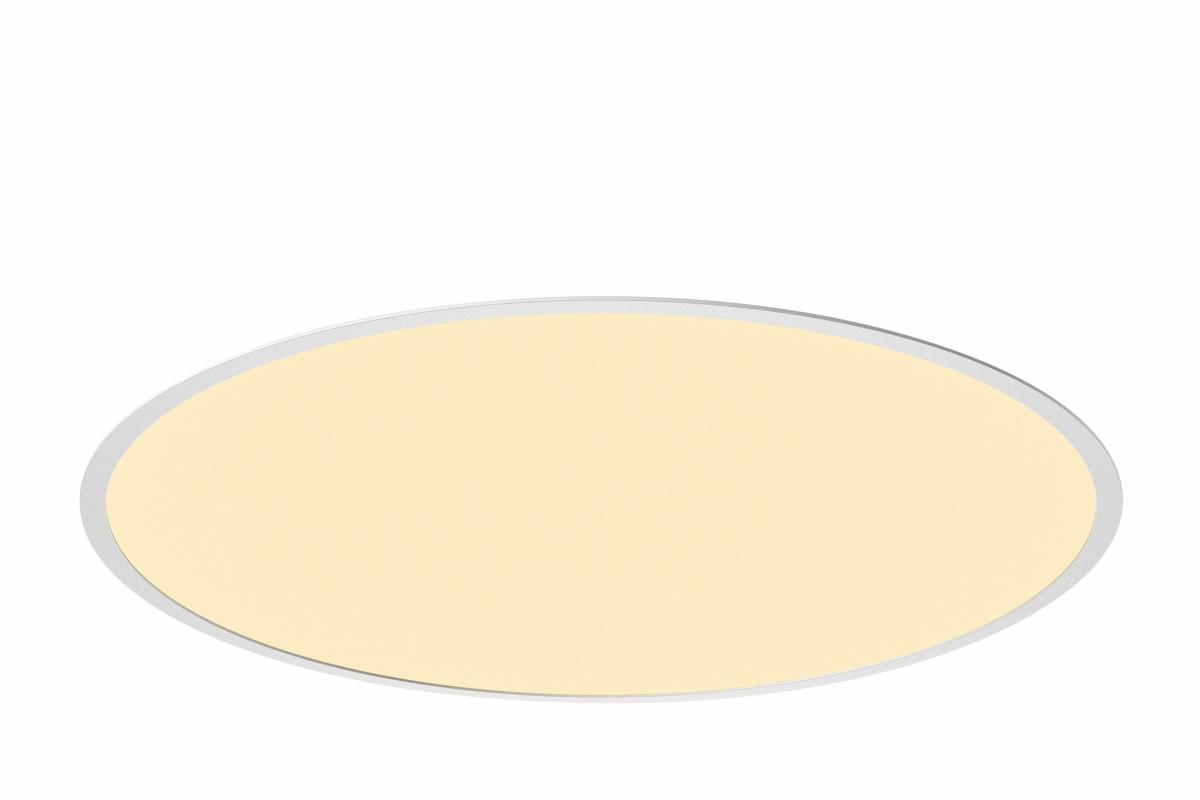 plafondlamp, inbouwlamp, oval, warm-wit, LED