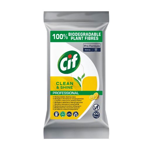 Cif Pro Formula Multifunctionele Reinigingsdoekjes 4x100 st