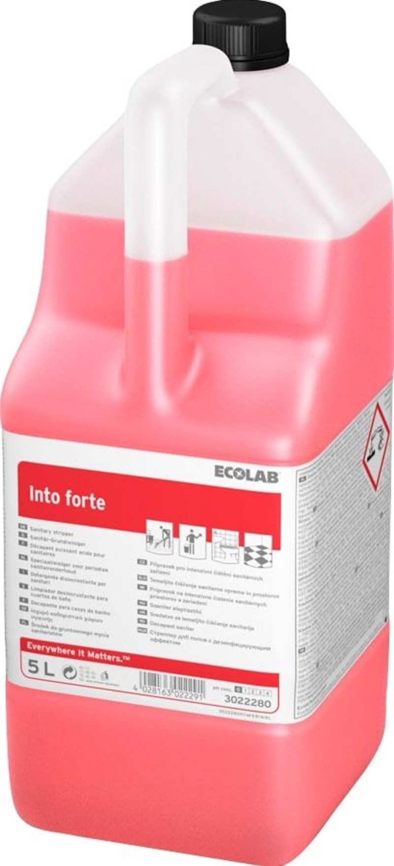 Ecolab Into Forte Sanitairreiniger 2x5 liter