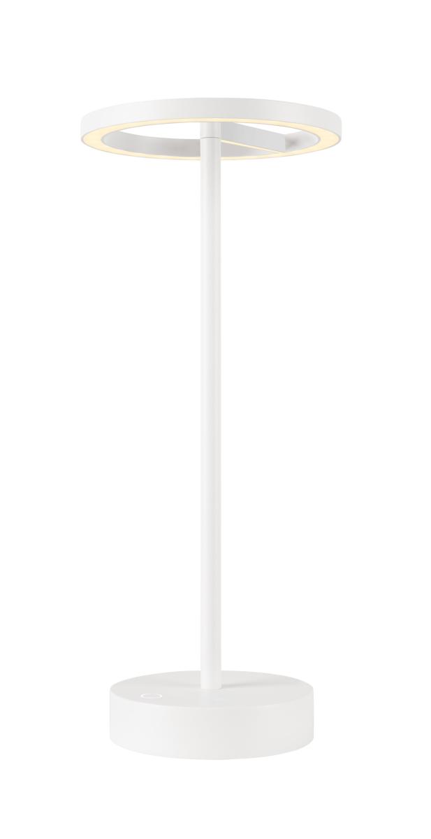 VINOLINA ONE tafel accu wit 1xLED 2700K TOUCH