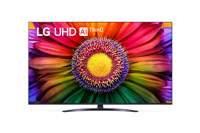 televisie, LED, display, gebogen scherm, kleurrijk bloemendesign