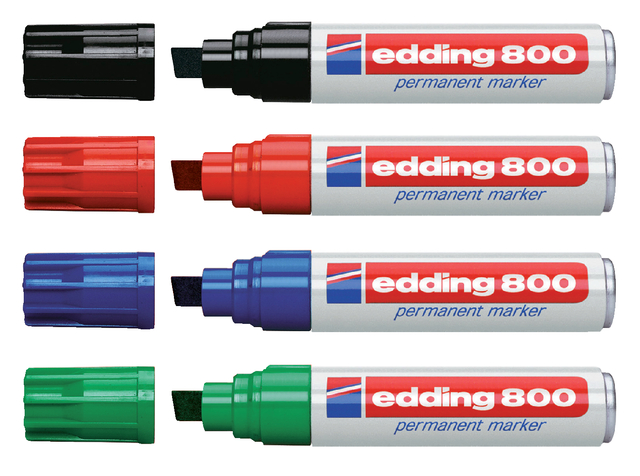 whiteboard marker, permanent marker, edging 800, marker set, multicolor