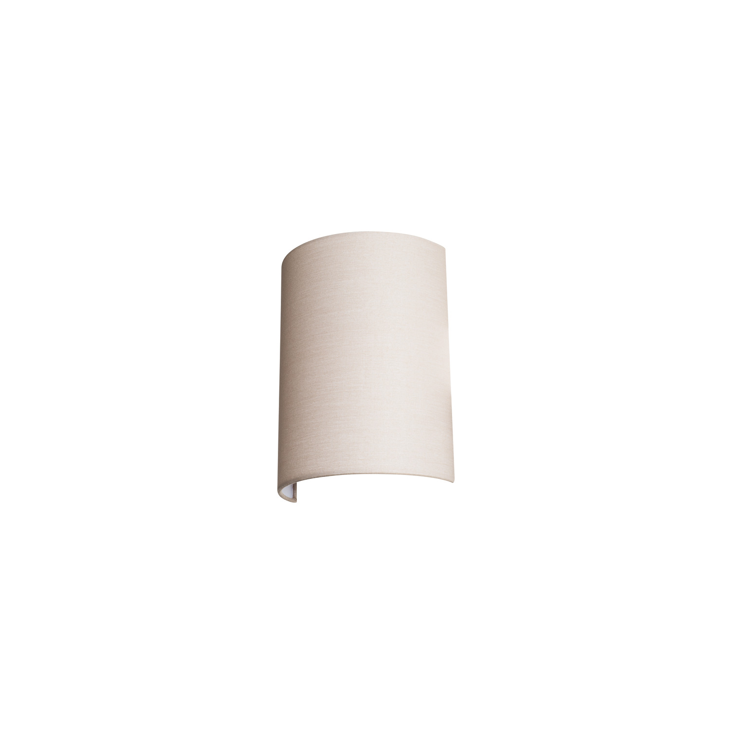 FENDA halfrondelampenkap beige