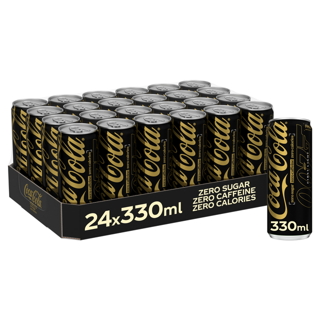 cola, blikjes, 330ml, option zonder suiker, verpakking