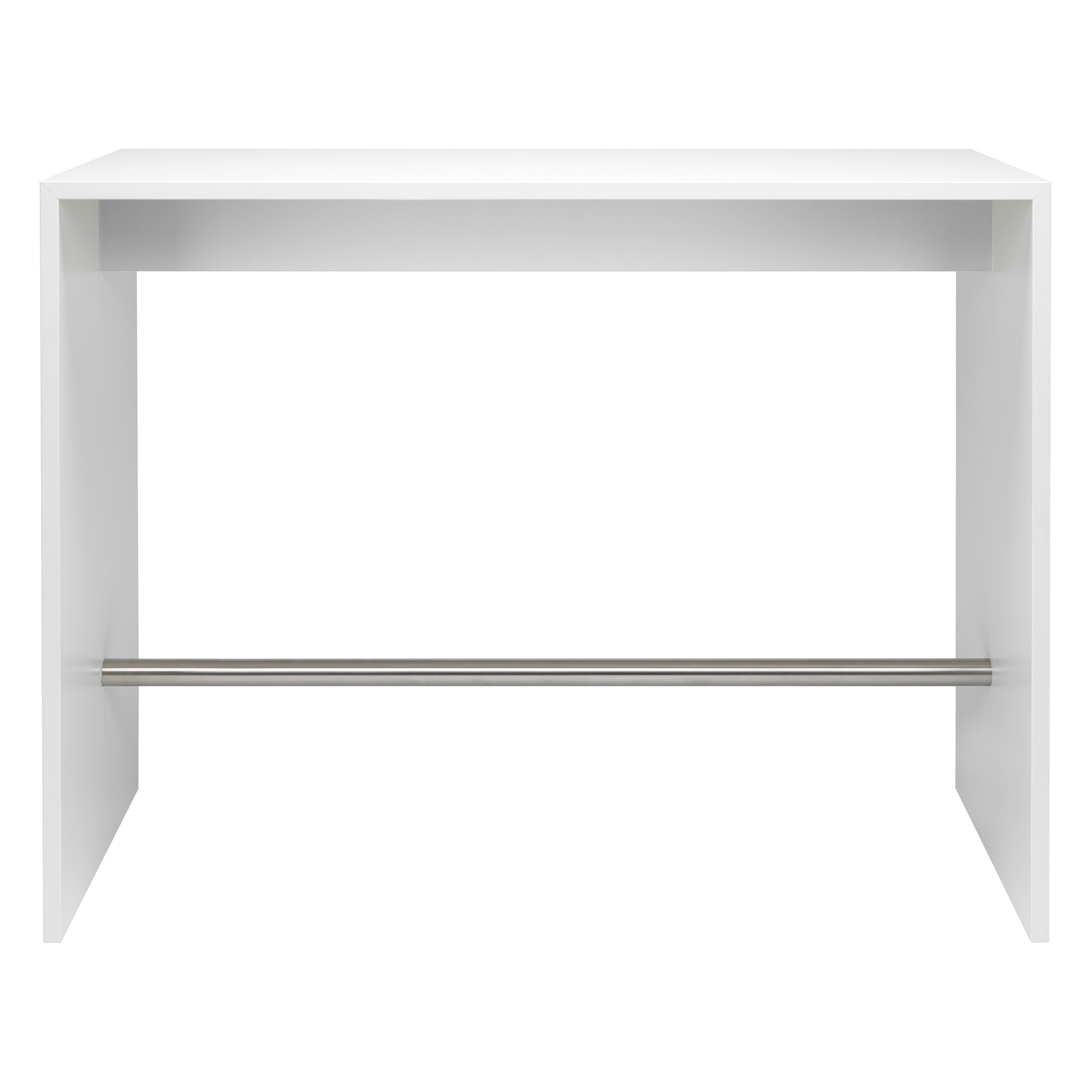 Hoog bureau met een 25 mm dik tafelblad met linoleumcoating - Verkrijgbaar in verschillende maten