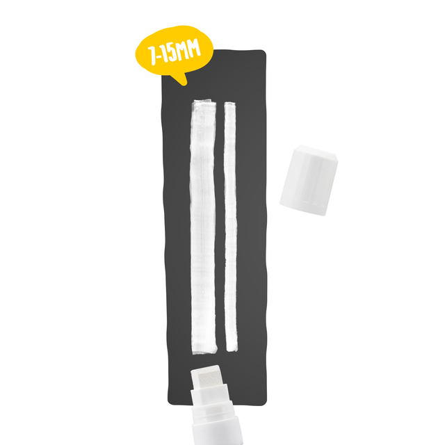 krijt, chalk, lange krijt, tweezijde krijt, krijtstift
