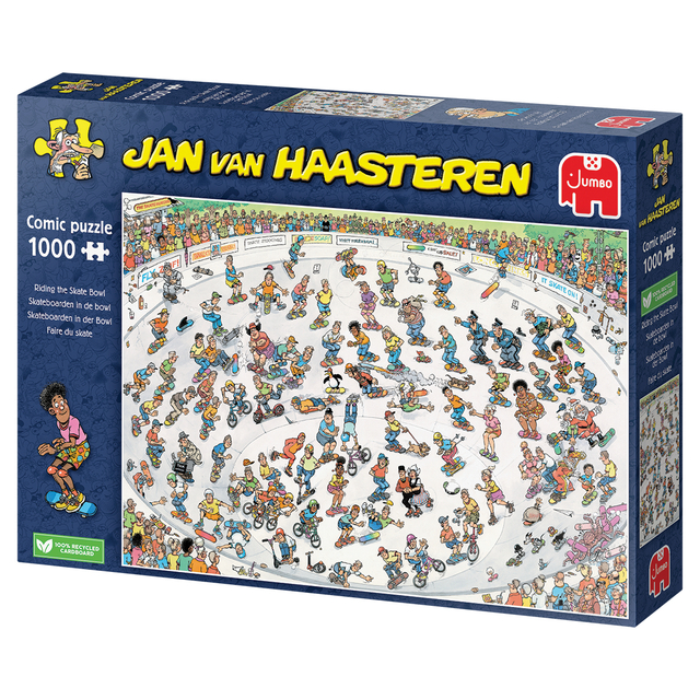 Puzzel JvH Skatebowl 1000st