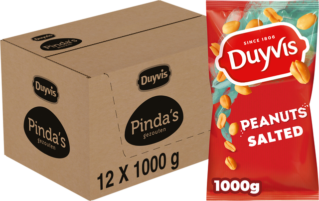 Pinda Duyvis gezouten 1000gr