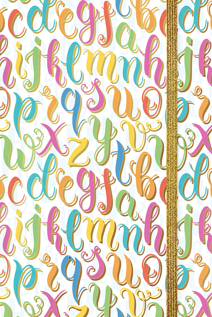 alphabet, letters, pattern, fabric, dividers