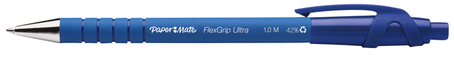 Balpen Paper Mate Flexgrip Ultra medium blauw valuepack 30+6 gratis