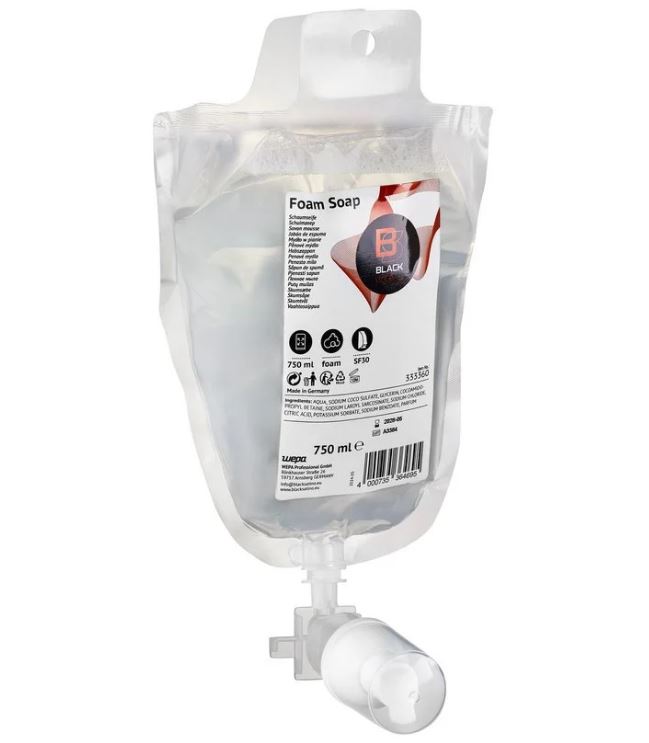 BlackSatino Foam Soap Schuimzeep SF30 doos 6x750 ml
