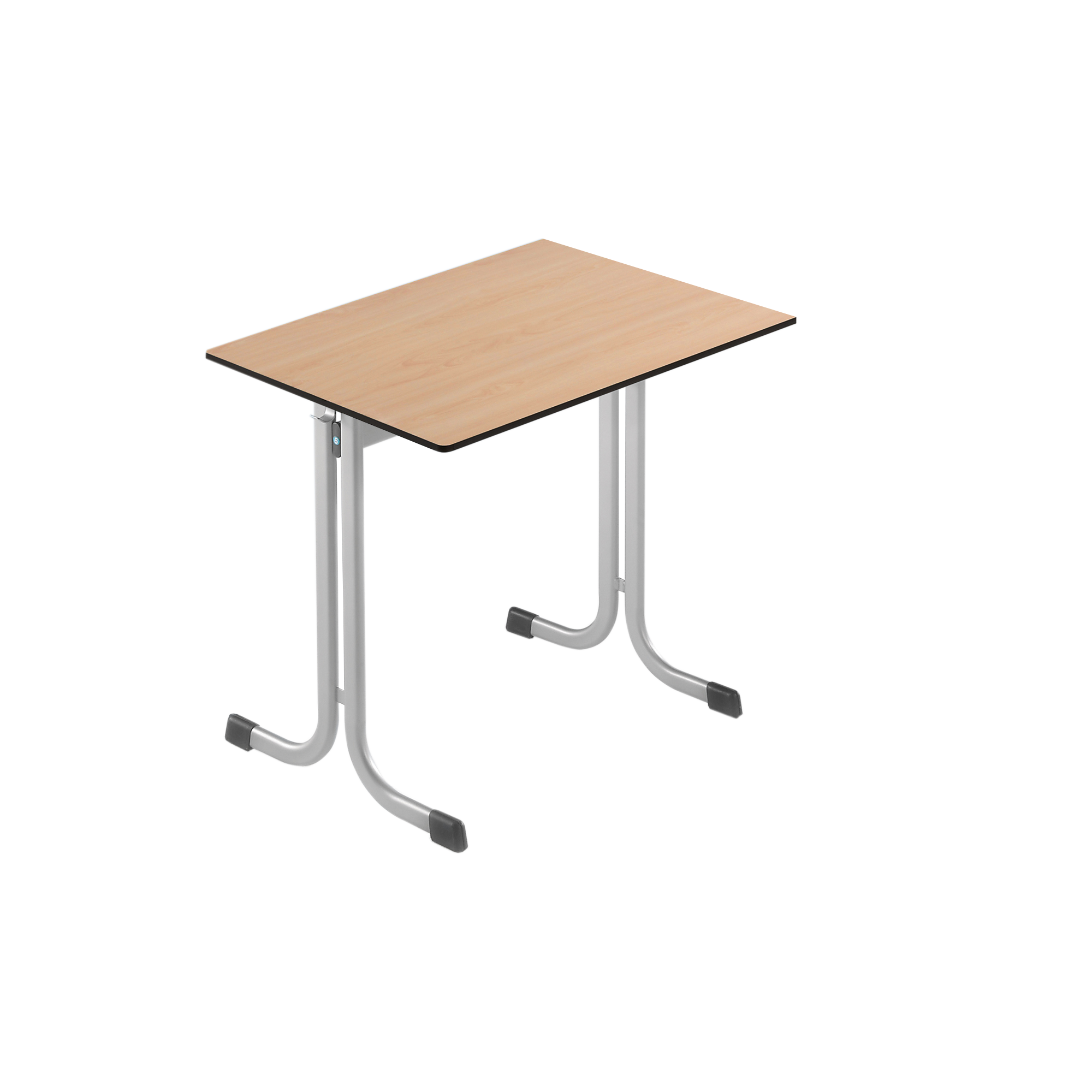 1-persoons leerlingtafel 70x55 cm MT50E-V, met volkernblad "Powersurf"