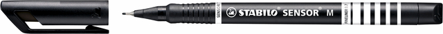 Fineliner STABILO Sensor 187/46 medium zwart