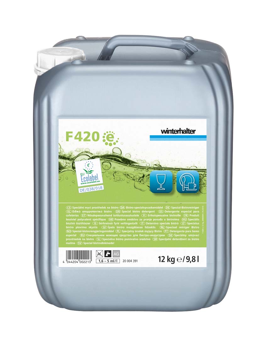 Winterhalter Vaatwasmiddel F420 Universeel 12kg-98l per st