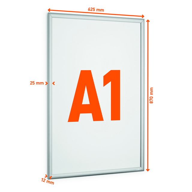 poster, sign, A1, deurbord, frame