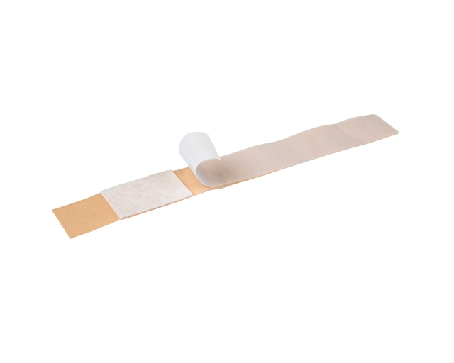 wondpleister, wondverband, zelfklevend, beige, beschermfolie