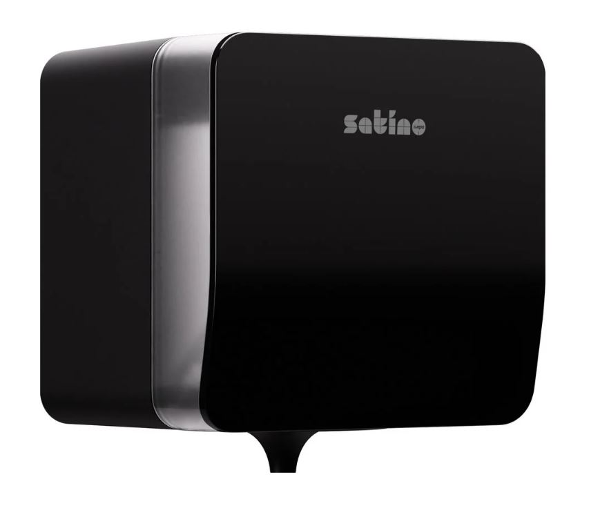 Satino Centerfeed Poetsroldispenser Plus Zwart