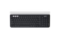 Logitech K780 keyboard RF Wireless + Bluetooth QWERTY US International Black, White
