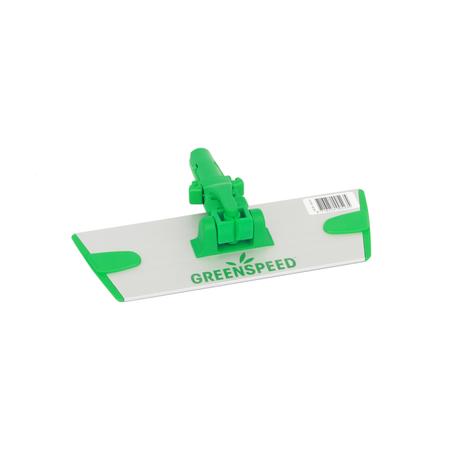 Vlakmopplaat Greenspeed Q-line Velcro 23cm groen