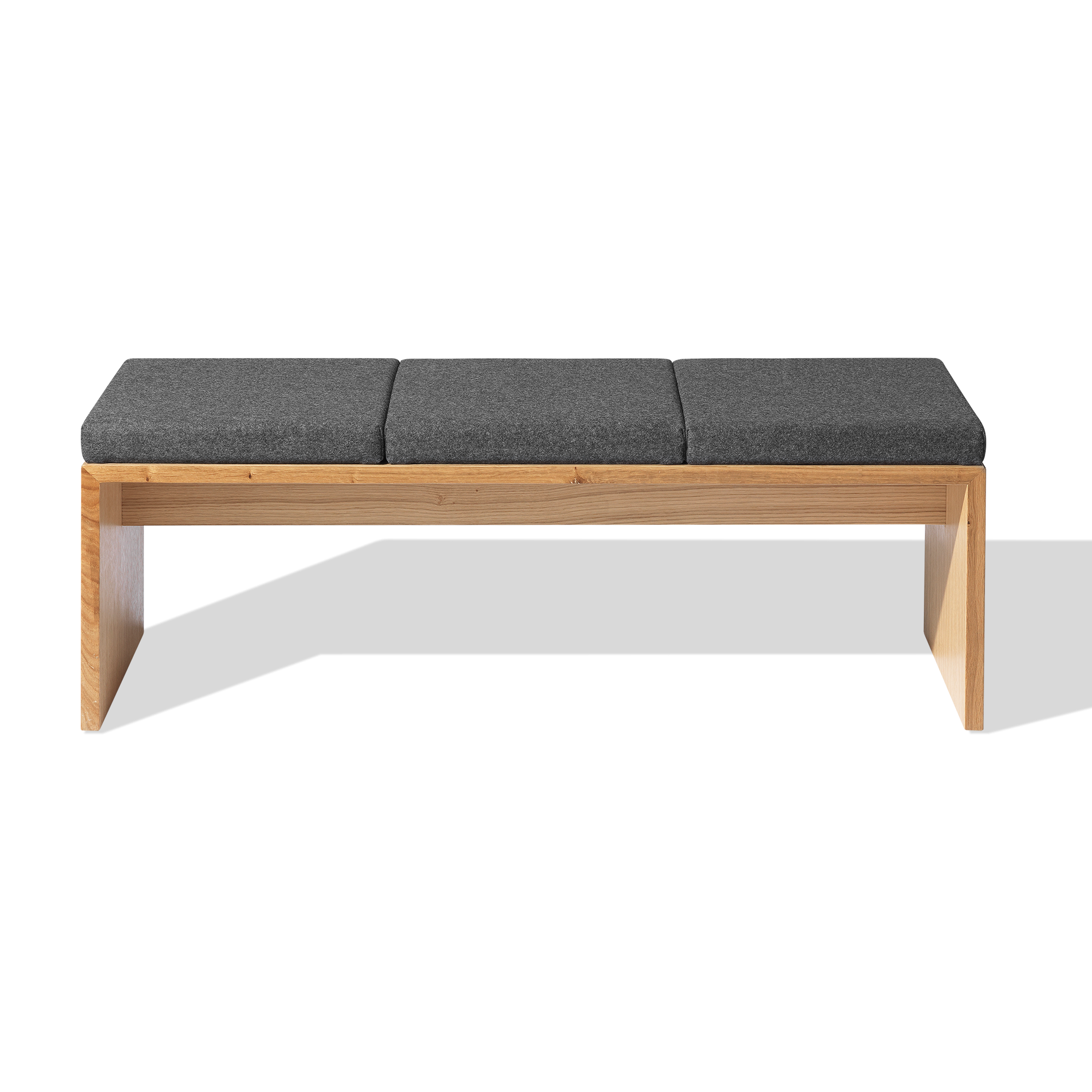 Zitbankelement - H/D: 45x45 cm, 25mm plaat HPL, met ABS rand 2mm