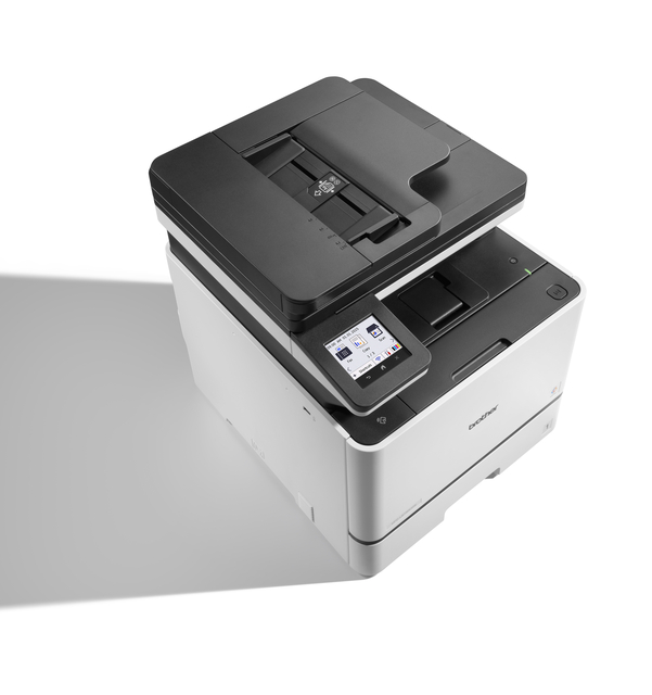 kantoorprinter, multifunctioneel, kleurkopieer, documentprinter, gebruikersinterface