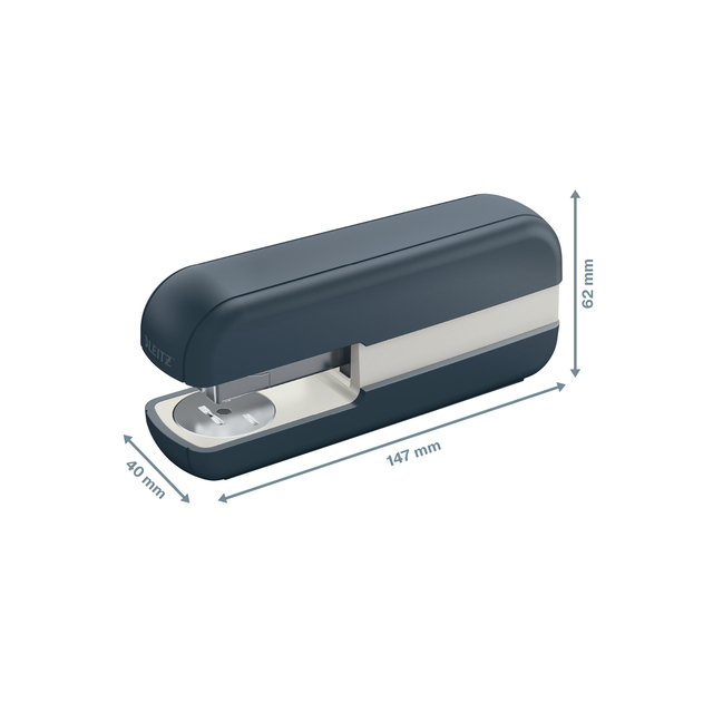 perforator, kantoorapparaat, stapler, minderel, blauw