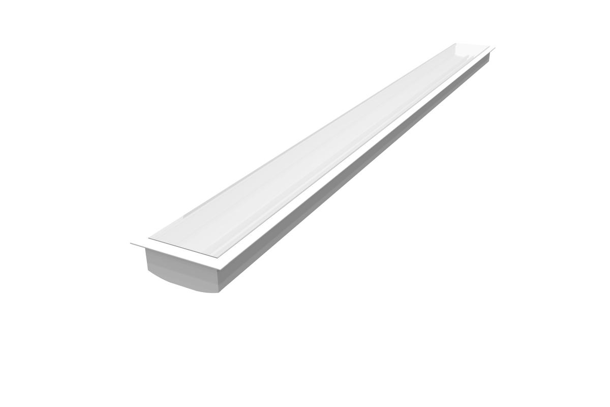 inbouw led-strip, LED-strip, witte strip, lineaire rail, verlichting