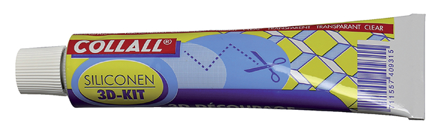 silicone, 3d-kit, lijm, tube, collall