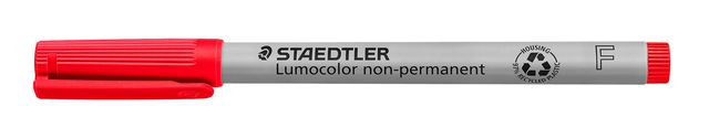 Viltstift Staedtler Lumocolor 316 non permanent F rood