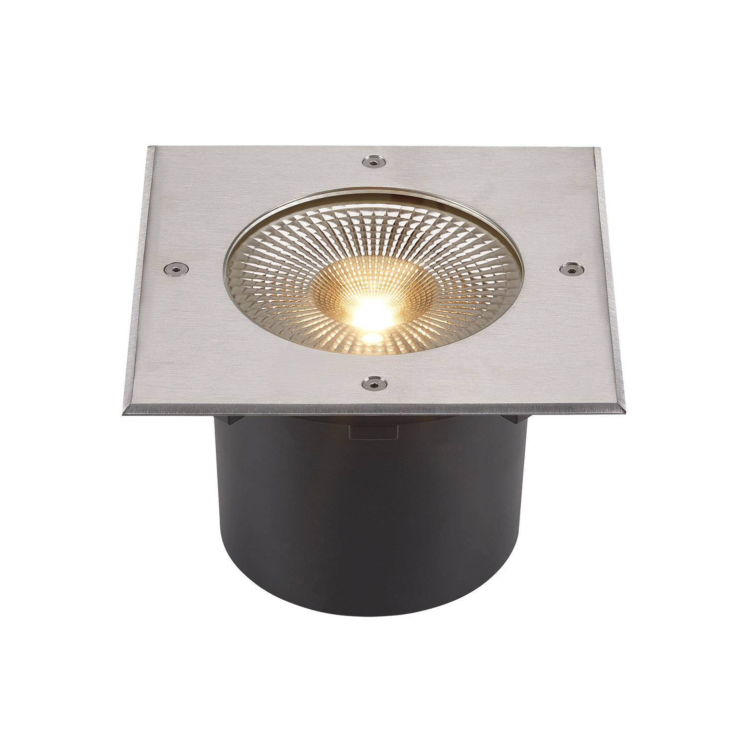 ROCCI 200 hoekig zwart 1xLED 3000K
