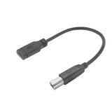 ACT USB Type-C® female naar USB-B 2.0 printer adapterkabel 0,2m
