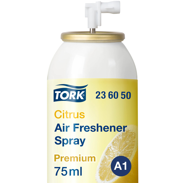 Luchtverfrisser Tork A1 spray met citrusgeur 75ml 236050